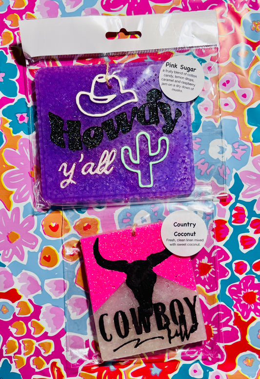 Car Freshie Bundle (Howdy/Cowboy)