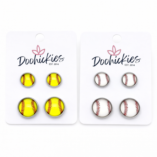 Baseball/Softball Mommy & Me Sets -Earrings