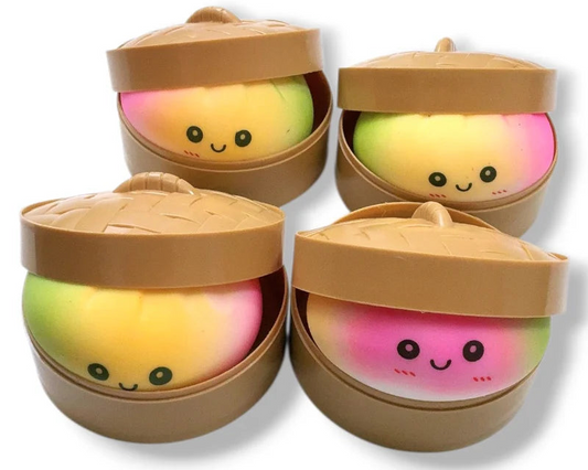 Viral Squishy Rainbow Dumplings