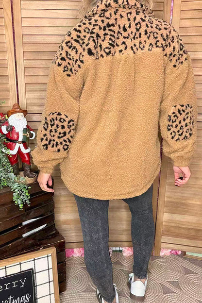 Sophie Sherpa Long Sleeve Jacket