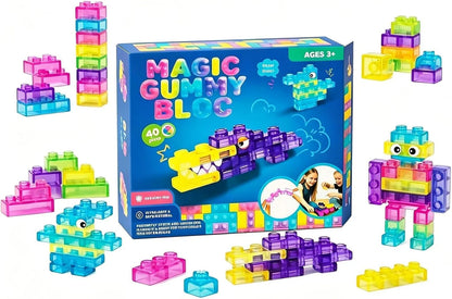 Magic Gummy Block Set 40 Pieces