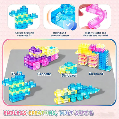 Magic Gummy Block Set 40 Pieces