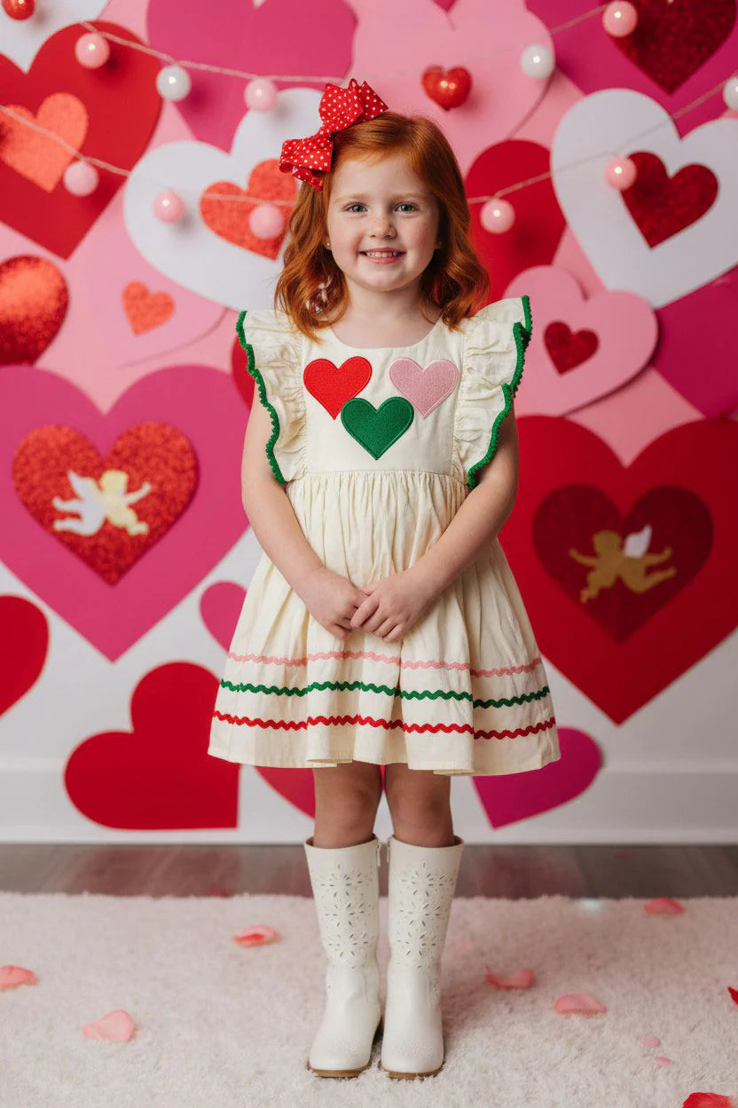 Kids Sweet Hearts Dress