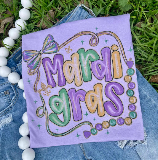 Mardi Gras Tee (Steal Deal)
