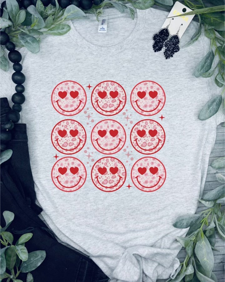 Valentine’s Smiley Tee (Steal Deal)