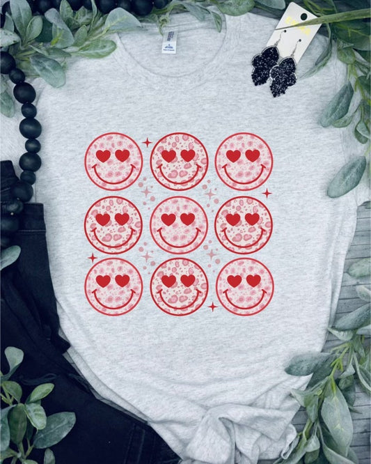 Valentine’s Smiley Tee (Steal Deal)