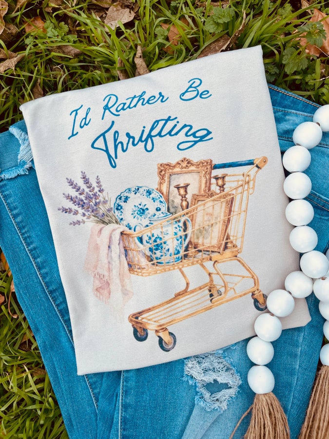 Rather Be Thrifting Tee (Steal Deal)