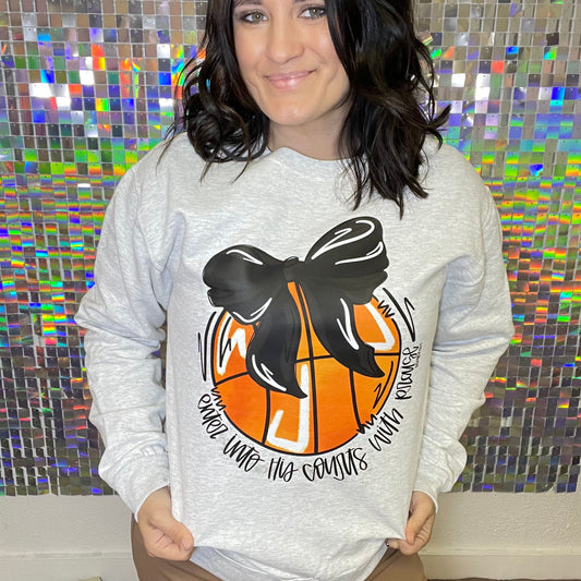 Enter Into His Courts Graphic Crewneck