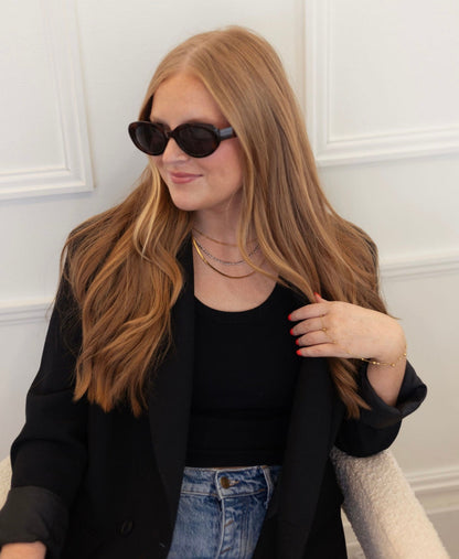 TWO TONED LAYERED NECKLACE