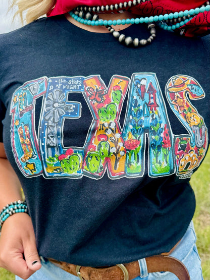 Callie Ann Stelter All Things Texas Tee