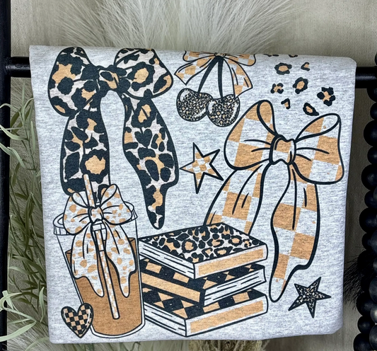 Books and Coffee Tee