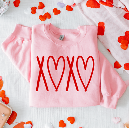XOXO Hearts Tee/Sweatshirt