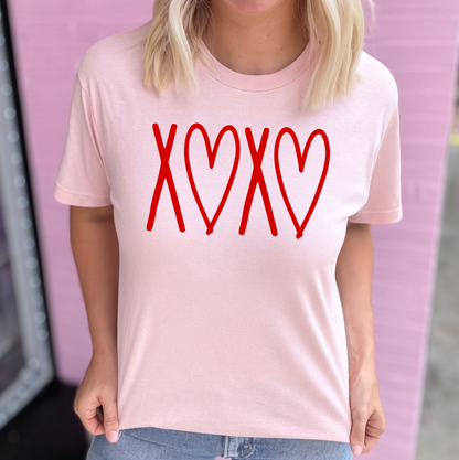 XOXO Hearts Tee/Sweatshirt