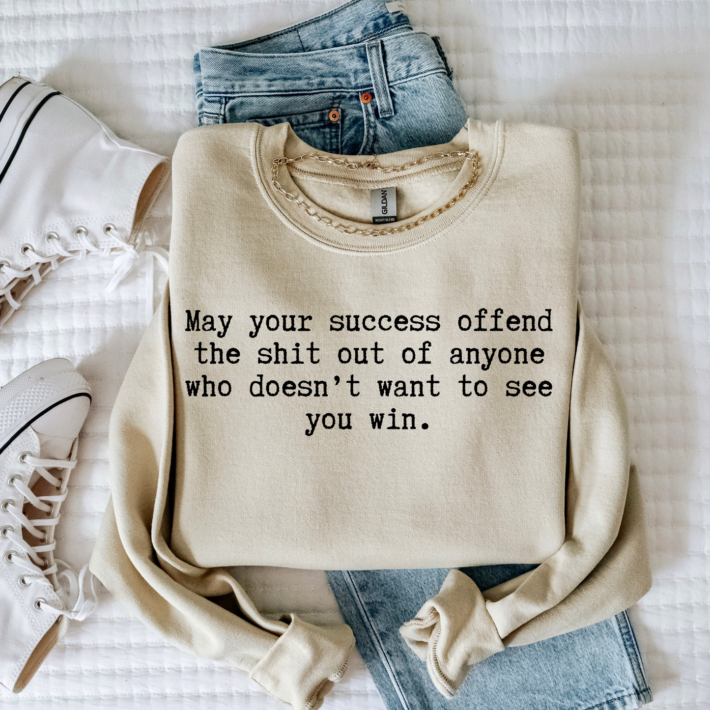 May Your Success Offend Graphic Tee | Gildan