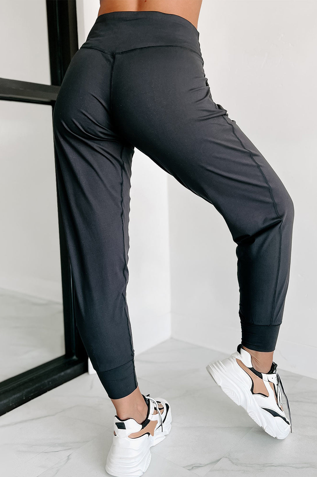 Brynn High Waist Plus Size Joggers