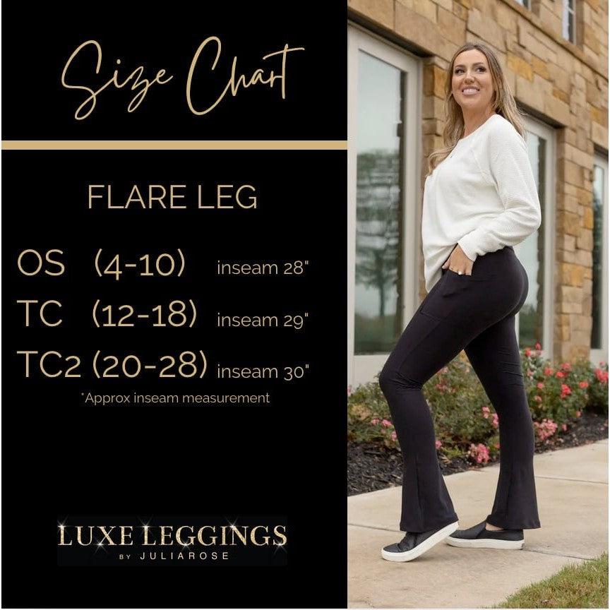 PreOrder  | The Fiona - Black Flare Leggings WITH POCKETS